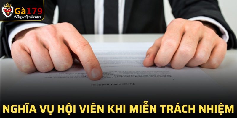 Người chơi cần tuân thủ các nghĩa vụ khi tham gia GA179