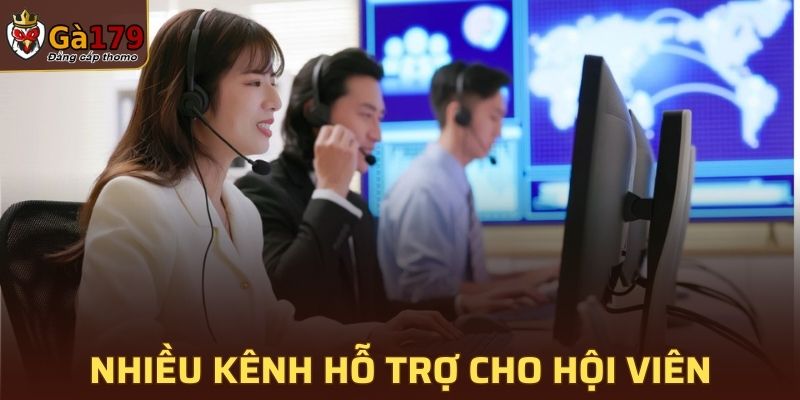 Nhiều kênh hỗ trợ cho hội viên